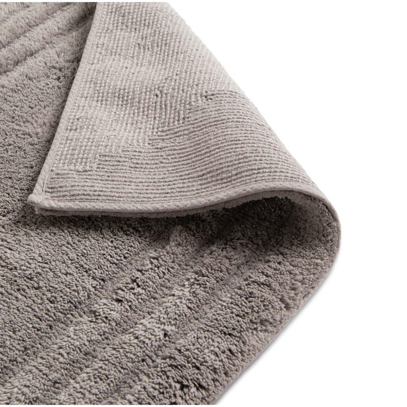 Habitat Deep pile bath mat Silver 80x50cm, UK version