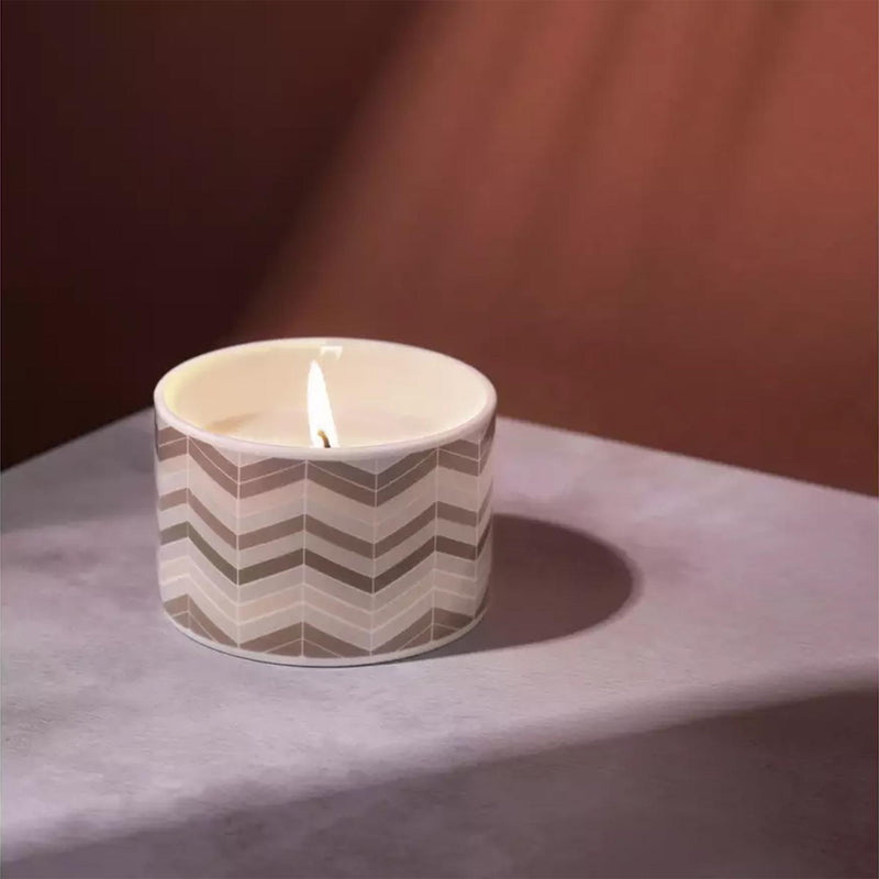 Wax Lyrical Darjeeling Damask Rose ceramic candle - British product