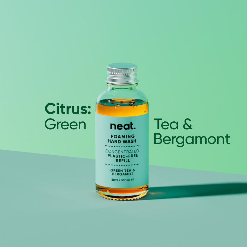 Neat Green Tea Hand Wash Refill 30ml imported from the UK