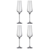 Sainsburys Habitat Dalston Set of 4 Champagne Flutes- Buy online at McGrocer