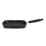 Sainsburys Habitat Non Stick Aluminium Griddle Pan Black 24cm- Buy online at McGrocer