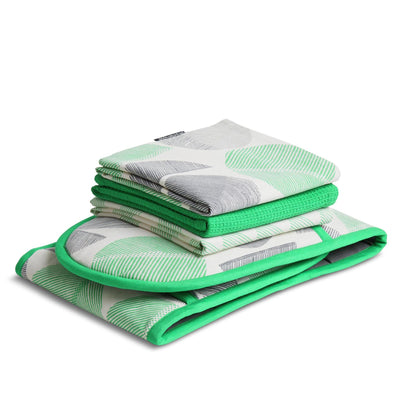 Sainsburys Habitat Pack of 3 Linear Circles Tea Towels- Buy online at McGrocer