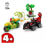 LEGO Marvel Spidey vehicle chase building set 124 pieces, UK version