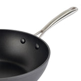 Habitat hard anodised aluminium wok 28cm, UK version