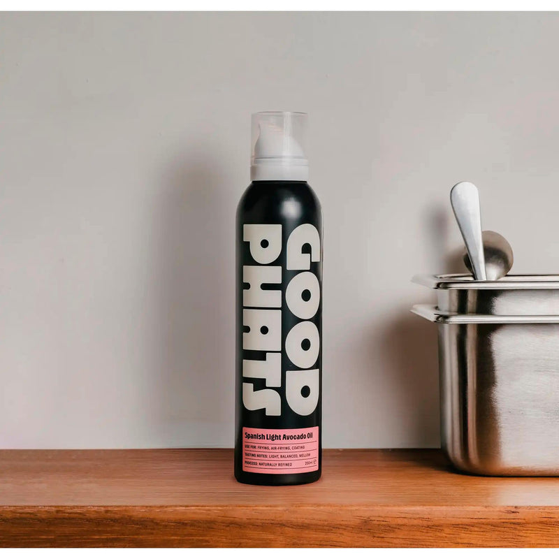 Good Phats light avocado oil spray, UK version