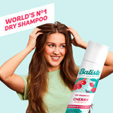 Batiste cherry dry shampoo 200ml spray, imported from the UK