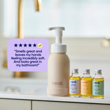 Neat Stone refillable foaming hand wash bottle, UK version