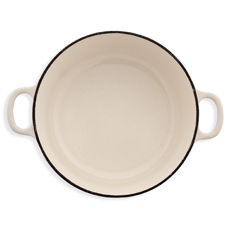 Habitat cream cast iron casserole dish 3.3 Litre, UK version