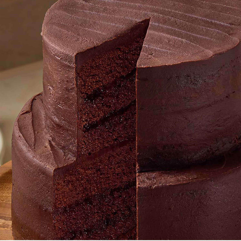 Sainsbury's two tier chocolate naked cake 2.3kg - British product