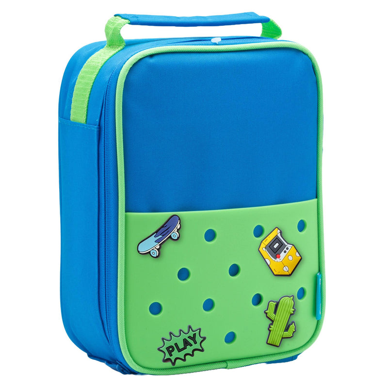 Smash Blue Green Lunch Bag 24cm, imported from the UK