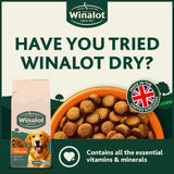 Winalot small dog food meaty chunks 12x85g, imported from the UK