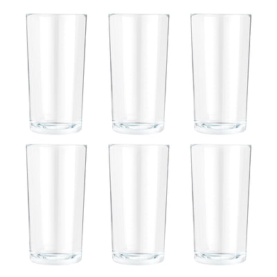 Sainsburys Sainsbury's Home Essentials Hiball Glasses 490ml, Pack of 6- Buy online at McGrocer