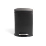 Sainsburys Habitat Rectangular Pedal Bin Black- Buy online at McGrocer