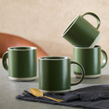 Habitat Matte Raw Edge Mug - Green