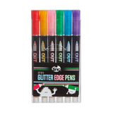 Tinc Glitter Edge Art Pens Set of 6 (British brand)
