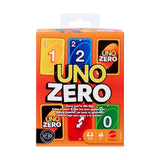 UNO Zero card game for families, UK version