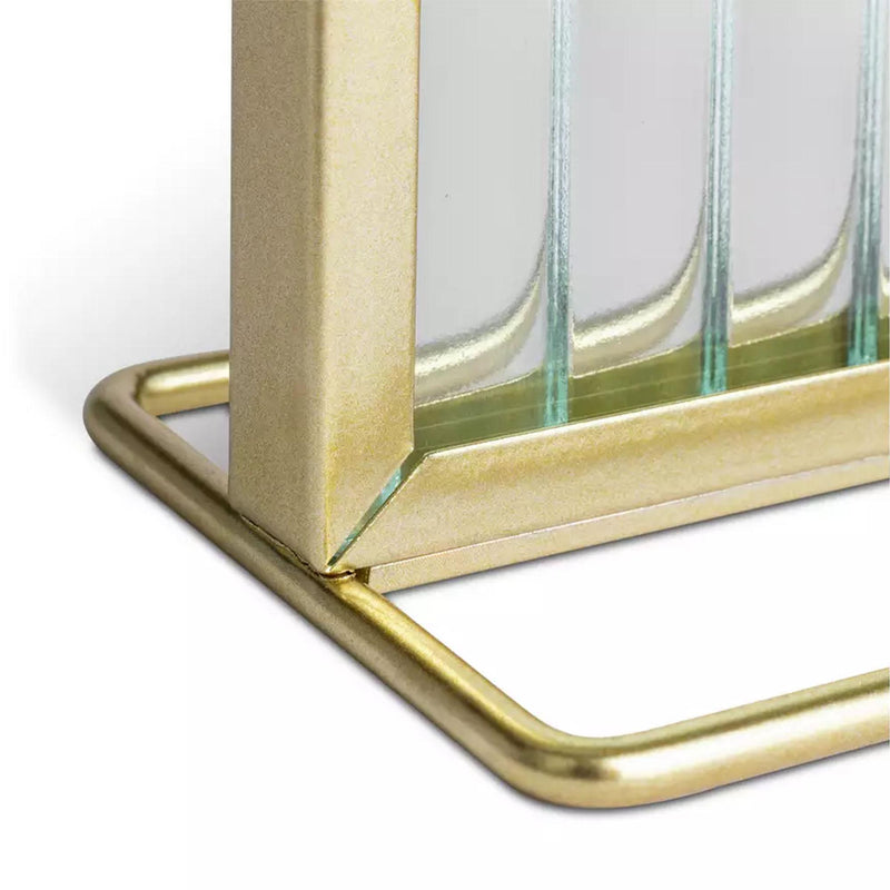 Habitat gold reeded glass photo frame 5x7, UK version