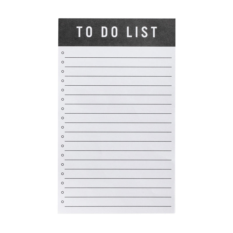 Sainsbury's Home black to-do list pad, imported from the UK