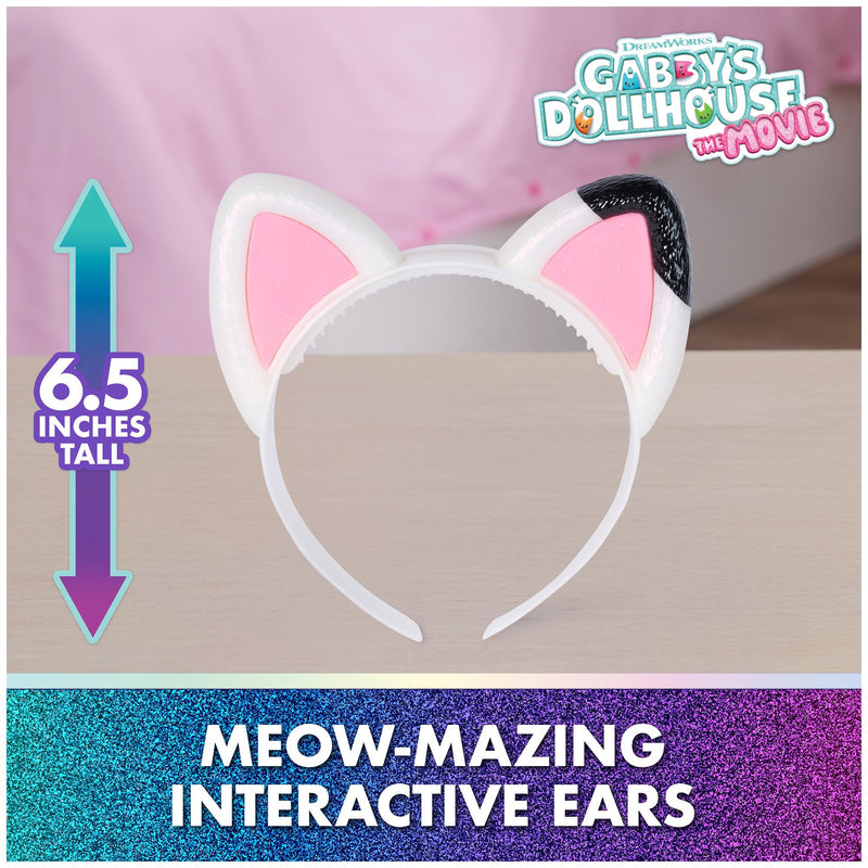 Gabby's Dollhouse interactive cat ears headband, UK version