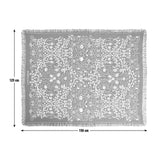 Habitat x Morris & Co Blackthorn throw green 125x150cm (British brand)
