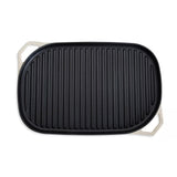 Habitat cast iron grill pan Large Cream, UK version