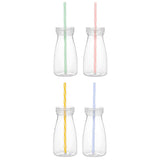Sainsbury's Home milk bottle style cup with straws, UK version