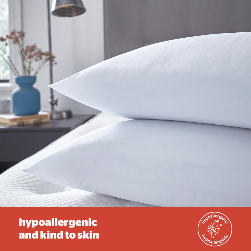 Silentnight Super Snuggly Medium Pillow 2 Pack (British brand)