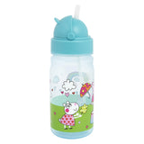 Official Peppa Pig water bottle 400ml with straw, imported from the UK