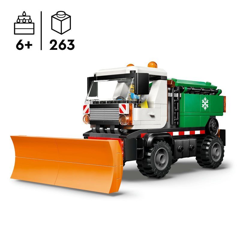 LEGO City Snowplough Truck building set 263 pieces, UK version