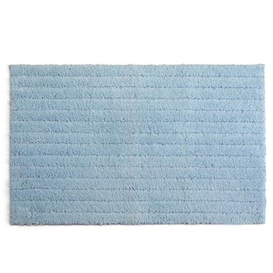 Sainsbury's Home Supersoft Quick Dry Bath Mat Country Blue GOODS Sainsburys   