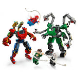 LEGO Marvel mech battle Spider-Man vs Doc Ock building toy (British brand)