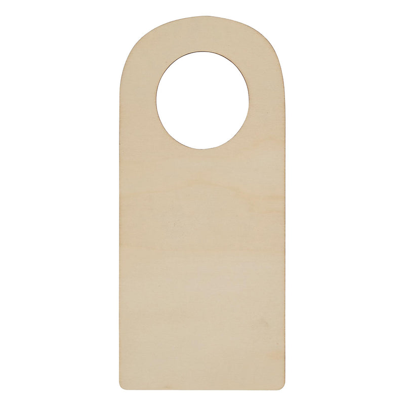 Get Creative wooden door hanger personalisation craft item , UK version