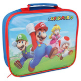 Super Mario Rectangular Insulated Lunch Bag (British brand)