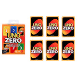 UNO Zero card game for families, UK version