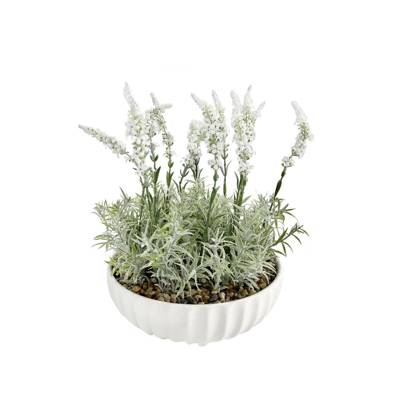Garden XP artificial lavender bowl 32cm (British brand)