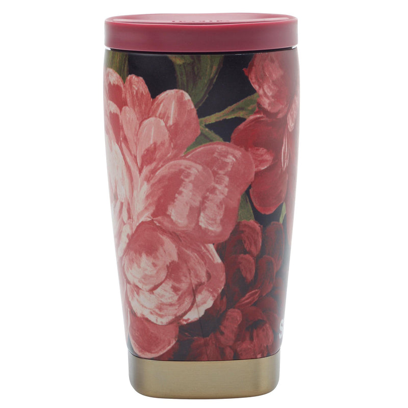 Smash Floral Coffee Cup travel mug 8 x 6 x 15cm (British brand)