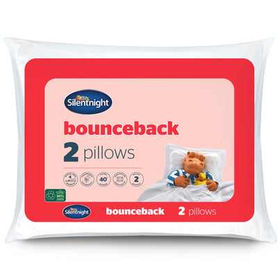 Sainsburys Silentnight Bounceback Pillow Pair- Buy online at McGrocer