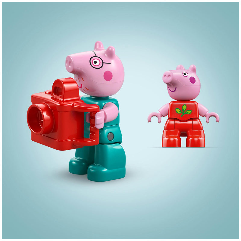 LEGO Duplo Peppa Pig camping trip building toy set - British product