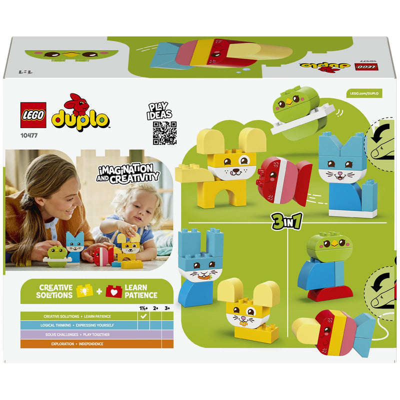 LEGO Duplo Creative Cute Pets Playset 24 Pieces, UK version