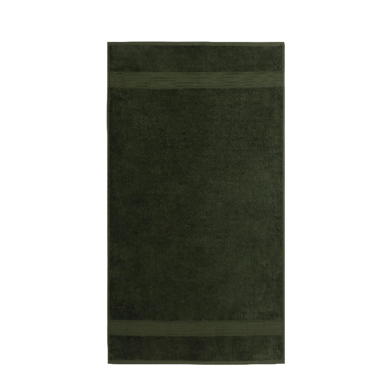 Habitat forest green hand towel 90cm x 50cm (British brand)