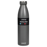 Sistema Hydrate stainless steel bottle multicolour 750ml (British brand)