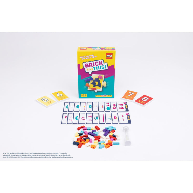 LEGO Brick Like This party game for families - British product