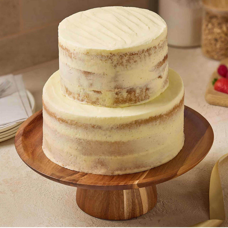 Sainsbury's two-tier vanilla naked cake 2.2kg, UK version