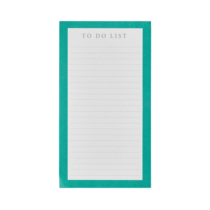 Sainsbury's Home to do list pad green 60 sheets, UK version