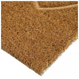 Sainsbury's Home hearts debossed coir doormat 40x60cm, UK version