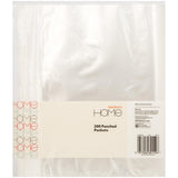 Sainsburys Home punch pockets 200 pack (British brand)