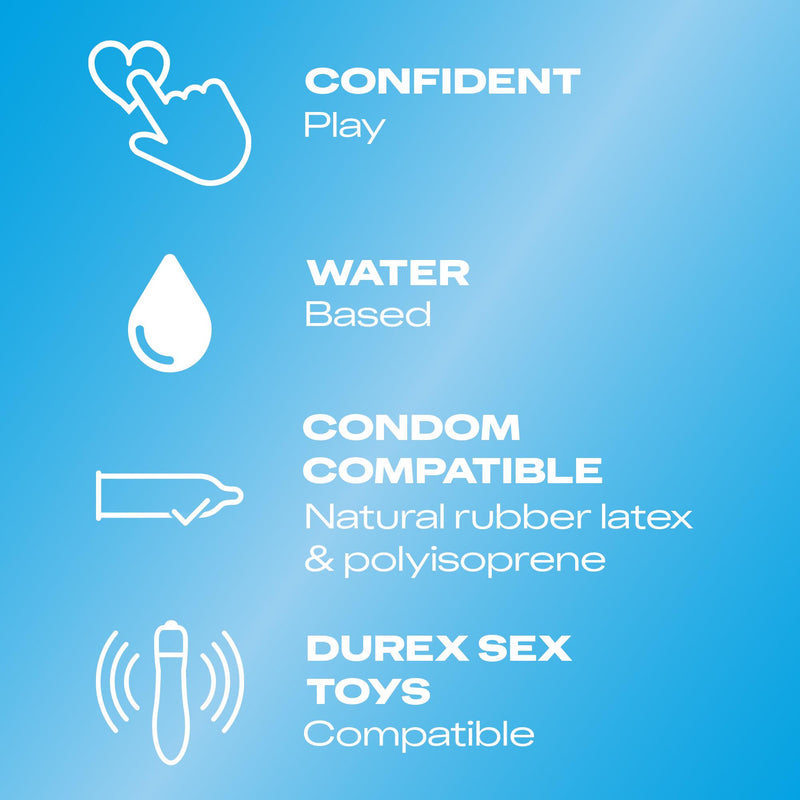 Durex tingling pleasure lubricant gel 100ml, imported from the UK