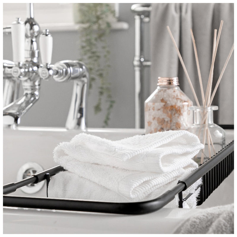 Habitat white face cloths 2pk 30x30cm, UK version
