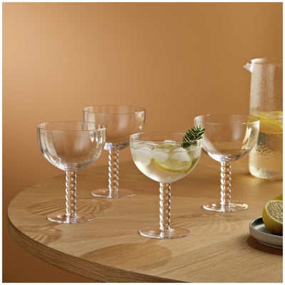 Sainsburys Habitat Bobbin Cocktail Glass - Clear 450ml- Buy online at McGrocer