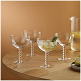Sainsburys Habitat Bobbin Cocktail Glass - Clear 450ml- Buy online at McGrocer